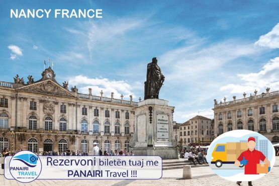 Bileta Autobusi nga Tirana per Nancy France nga PANAIRI TRAVEL France, Agjensi Udhetimi Tirane Nancy,  Bileta Autobusi per Nancy, Autobus Tirane Nancy France, Autobuz Shqiperi Nancy